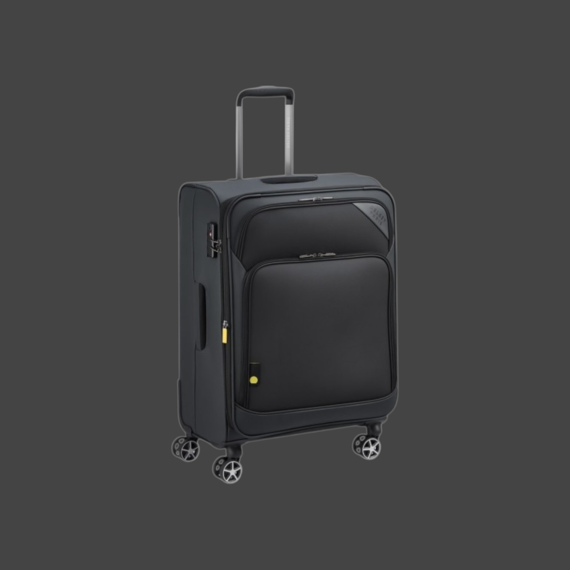 Delsey Nolwenn Μεσαία Βαλίτσα Ταξιδιού 66cm Ανθρακί