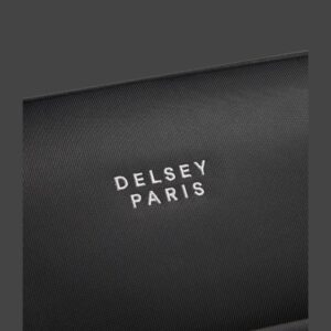 Delsey Brochant Μεσαία Βαλίτσα Ταξιδιού 67cm Μαύρη