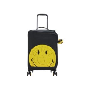 Kipling Smiley Βαλίτσα Καμπίνας 53cm Yellow Fun Black