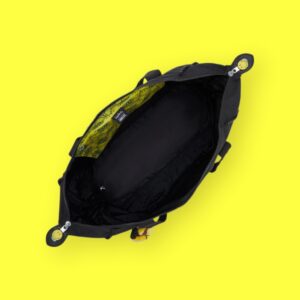 Kipling Art M Τσάντα Tote Large Yellow Fun Black