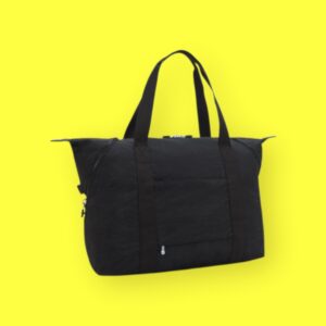 Kipling Art M Τσάντα Tote Large Yellow Fun Black