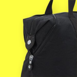 Kipling Art M Τσάντα Tote Large Yellow Fun Black