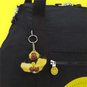 Kipling Art M Τσάντα Tote Large Yellow Fun Black