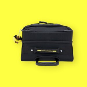 Kipling Smiley Μεσαία Βαλίτσα 66cm Yellow Fun Black