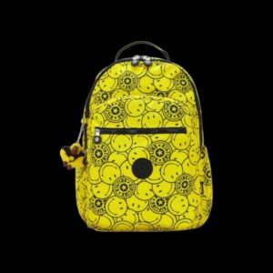 Kipling Seoul Lap Σακίδιο Laptop 15” Yellow Fun Ball