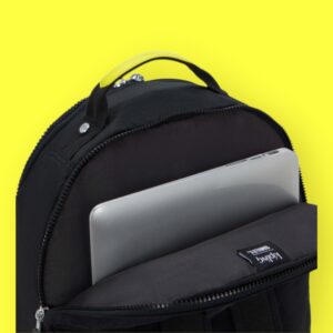 Kipling Σακίδιο Laptop 15” Seoul Lap Yellow Fun Black