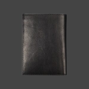 Camel Active Pine Δερμάτινη Θήκη Καρτών Μαύρη