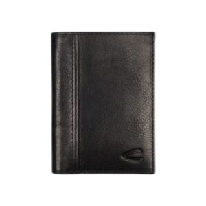 Camel Active Pine Δερμάτινη Θήκη Καρτών Μαύρη