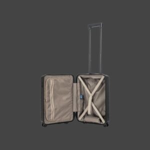 B|Y. Ulisse Βαλίτσα Καμπίνας Slim 55cm Μαύρη