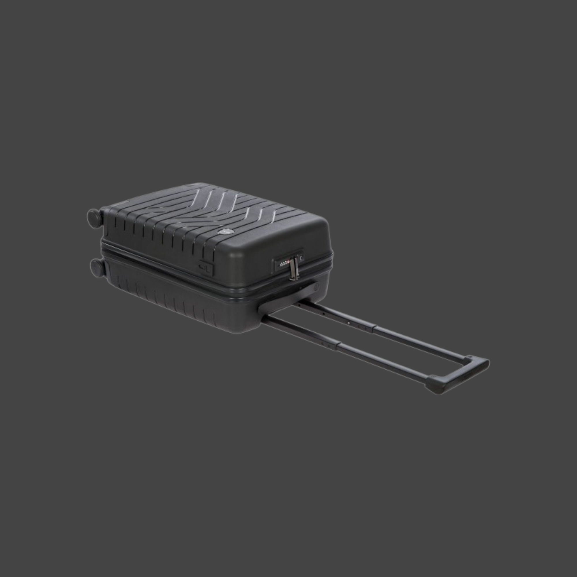 B|Y. Ulisse Βαλίτσα Καμπίνας Slim 55cm Μαύρη