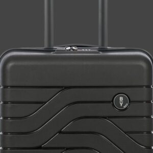 B|Y. Ulisse Βαλίτσα Καμπίνας Slim 55cm Μαύρη