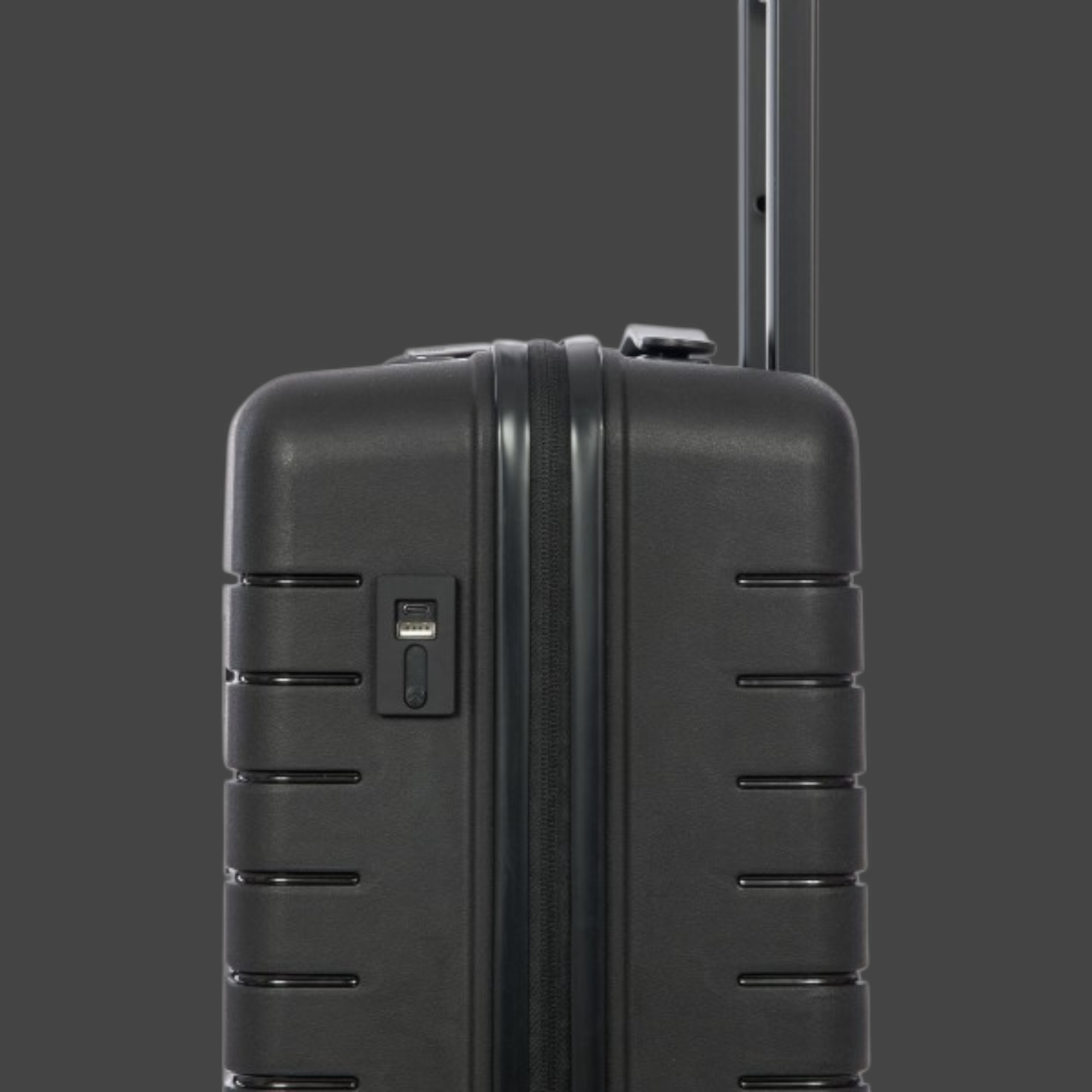 B|Y. Ulisse Βαλίτσα Καμπίνας Slim 55cm Μαύρη