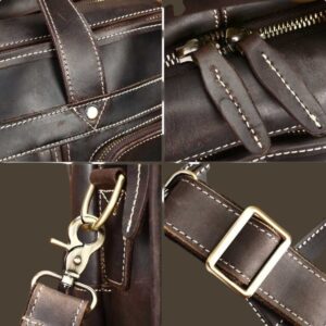 Cardinal Δερμάτινος Χαρτοφύλακας Laptop 16” 5088 Coffee