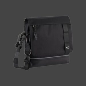 Camel Active Τσάντα Χιαστί Connect Μαύρη Nylon