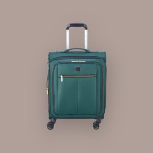 Delsey Dita Slim Βαλίτσα Καμπίνας 55cm Πράσινη