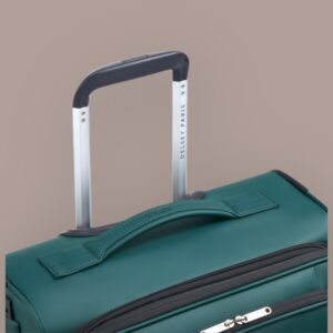 Delsey Dita Slim Βαλίτσα Καμπίνας 55cm Πράσινη