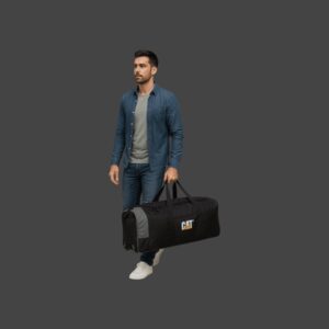 Caterpillar Τροχήλατο Σακ Βουαγιάζ 80L Μαύρο 84654-84