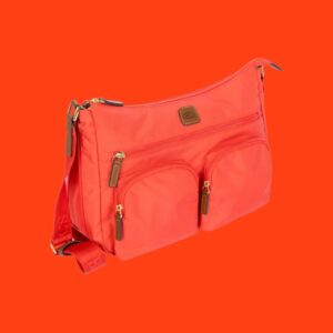 Bric’s Τσάντα Ώμου Γυναικεία X-Bag Poppy Κοραλί