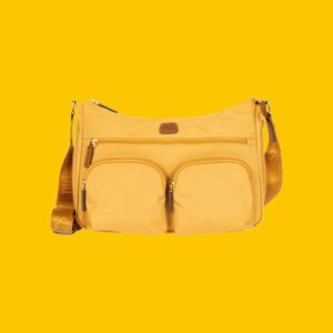 Bric’s Τσάντα Ώμου X-Bag Honey Κίτρινη Γυναικεία