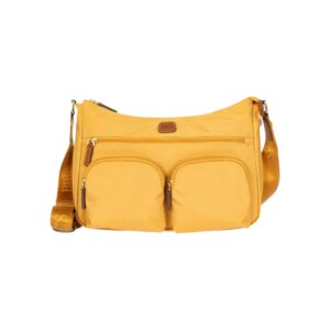 Bric’s Τσάντα Ώμου X-Bag Honey Κίτρινη Γυναικεία