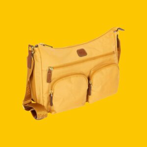 Bric’s Τσάντα Ώμου X-Bag Honey Κίτρινη Γυναικεία