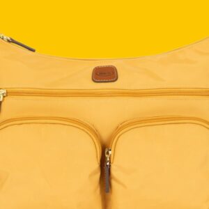 Bric’s Τσάντα Ώμου X-Bag Honey Κίτρινη Γυναικεία