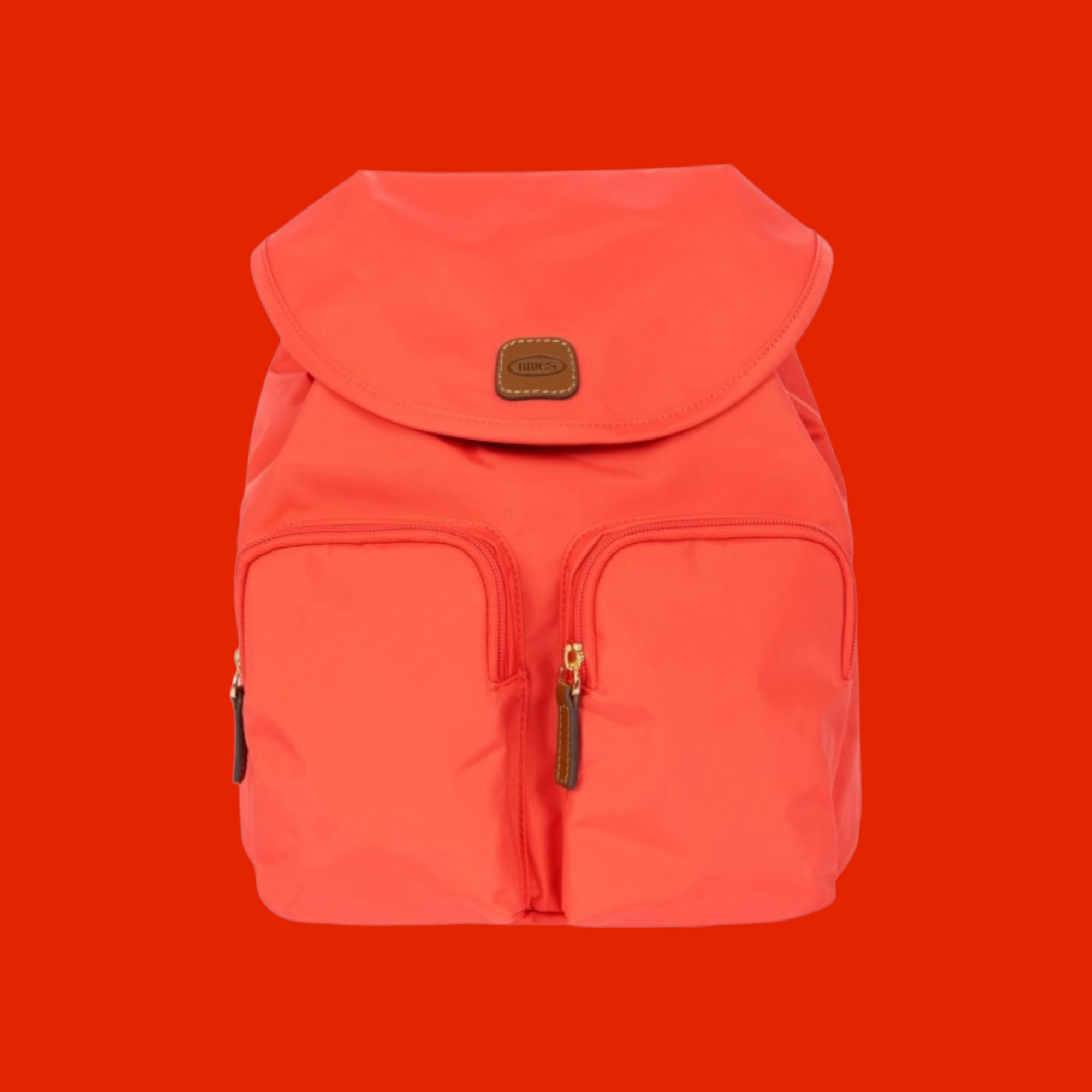 Bric’s Τσάντα Πλάτης X-Bag Poppy Κοραλί Γυναικεία