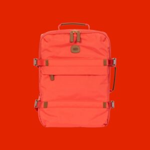 Bric’s Σακίδιο Ταξιδίου 22Lt X-Travel Poppy Κοραλί