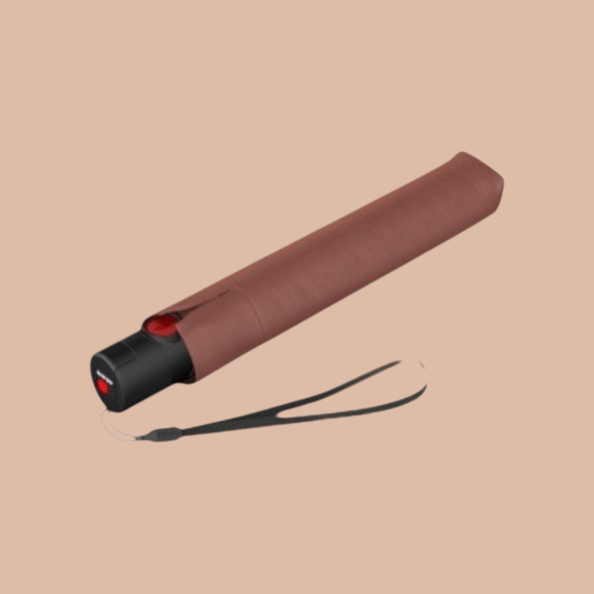 Knirps U.200 Ομπρέλα Τσέπης Αυτόματη Cider Μπορντώ