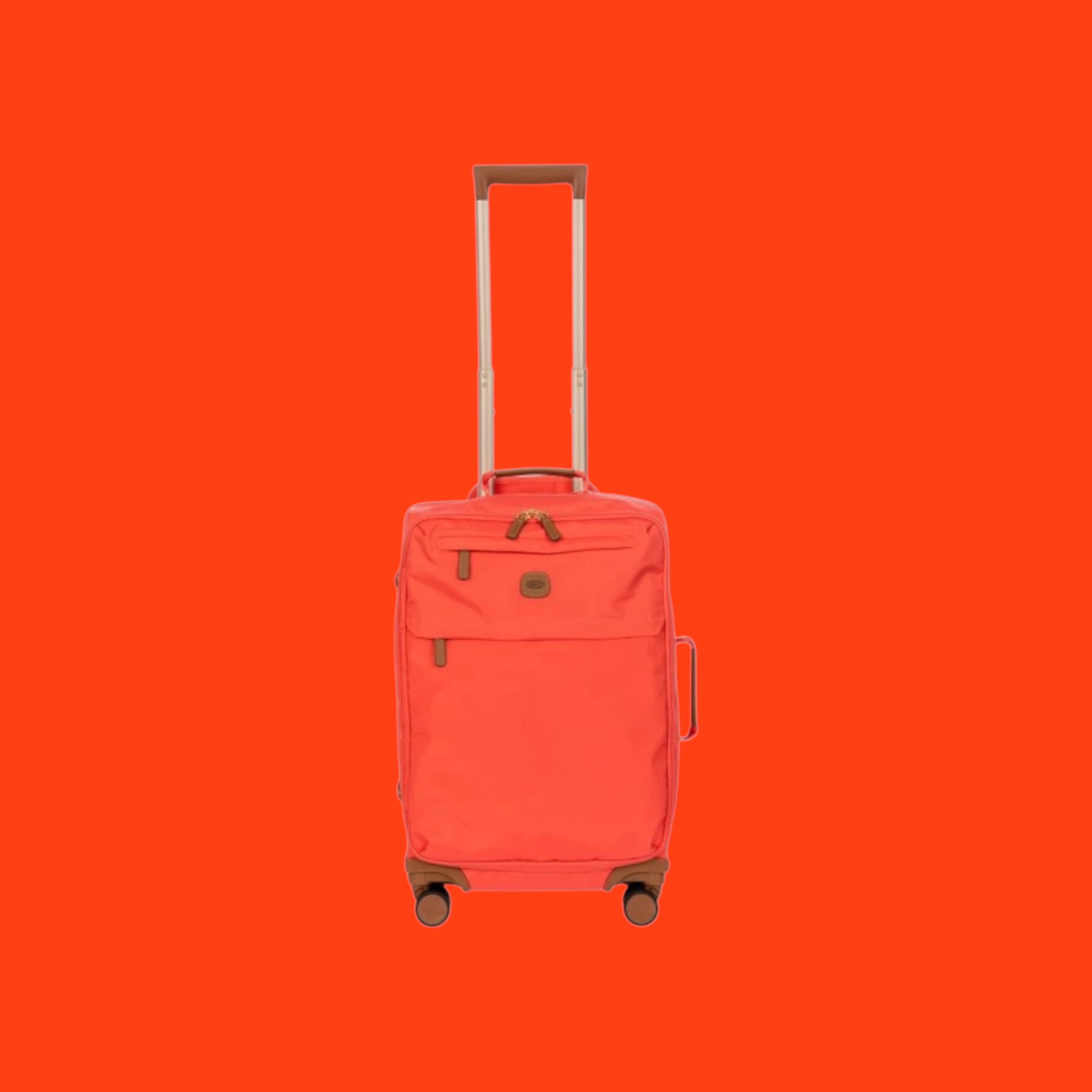 Bric’s Βαλίτσα Καμπίνας 55cm X-Travel Poppy Κοραλί