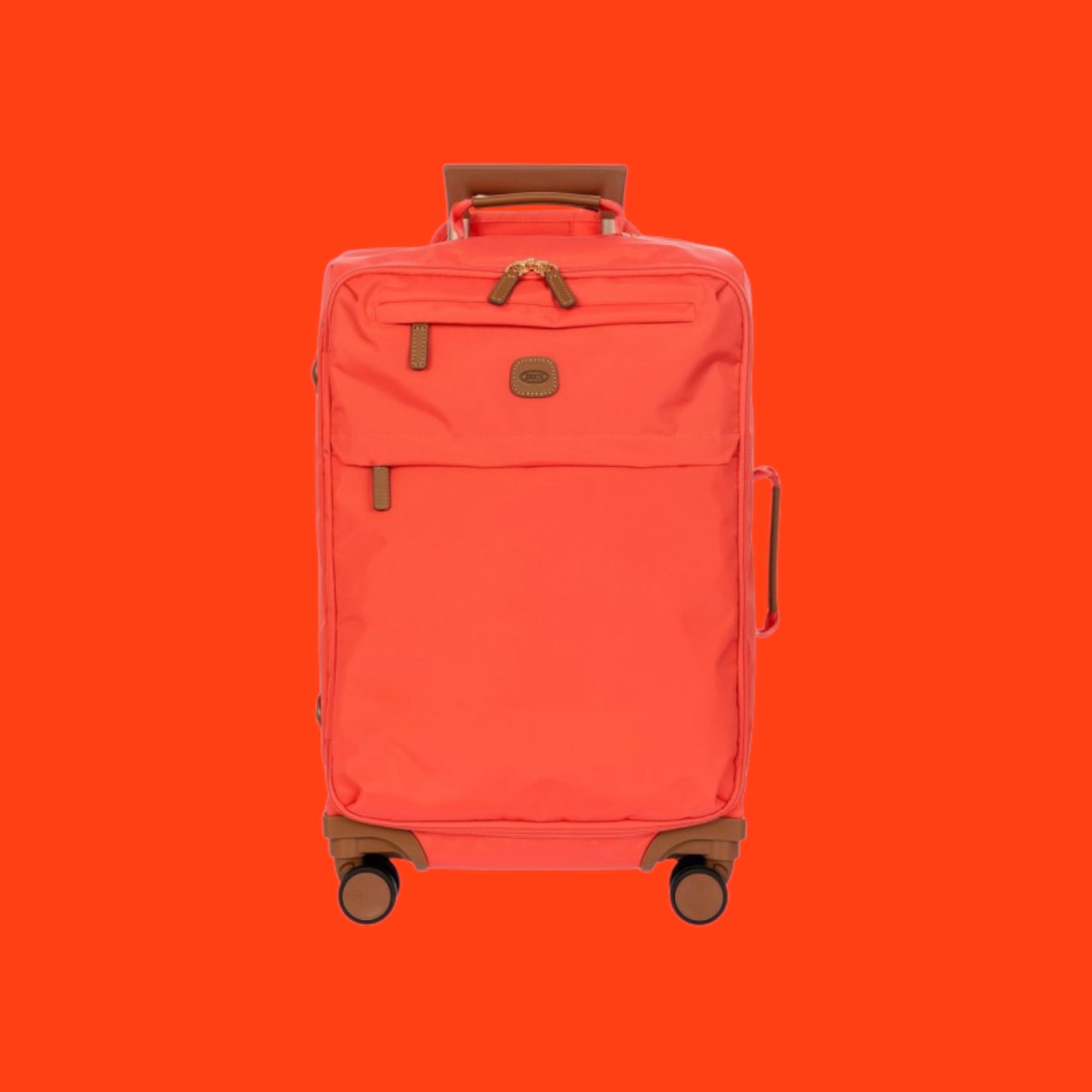 Bric’s Βαλίτσα Καμπίνας 55cm X-Travel Poppy Κοραλί