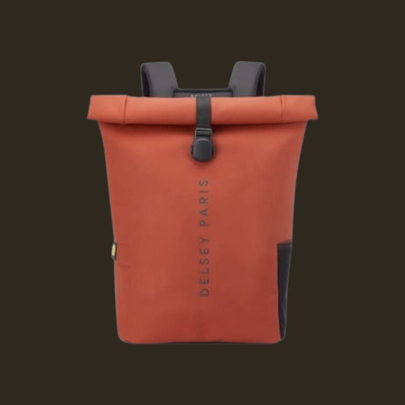 Delsey Paris σακίδιο πλάτης κοραλί για γυναικεία και καθημερινή χρήση