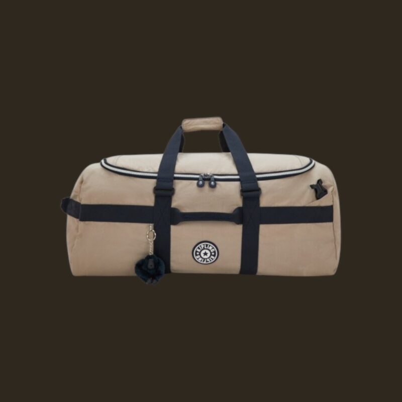 Kipling Jonis M Soft Taupe Combo σακ βουαγιάζ 62L