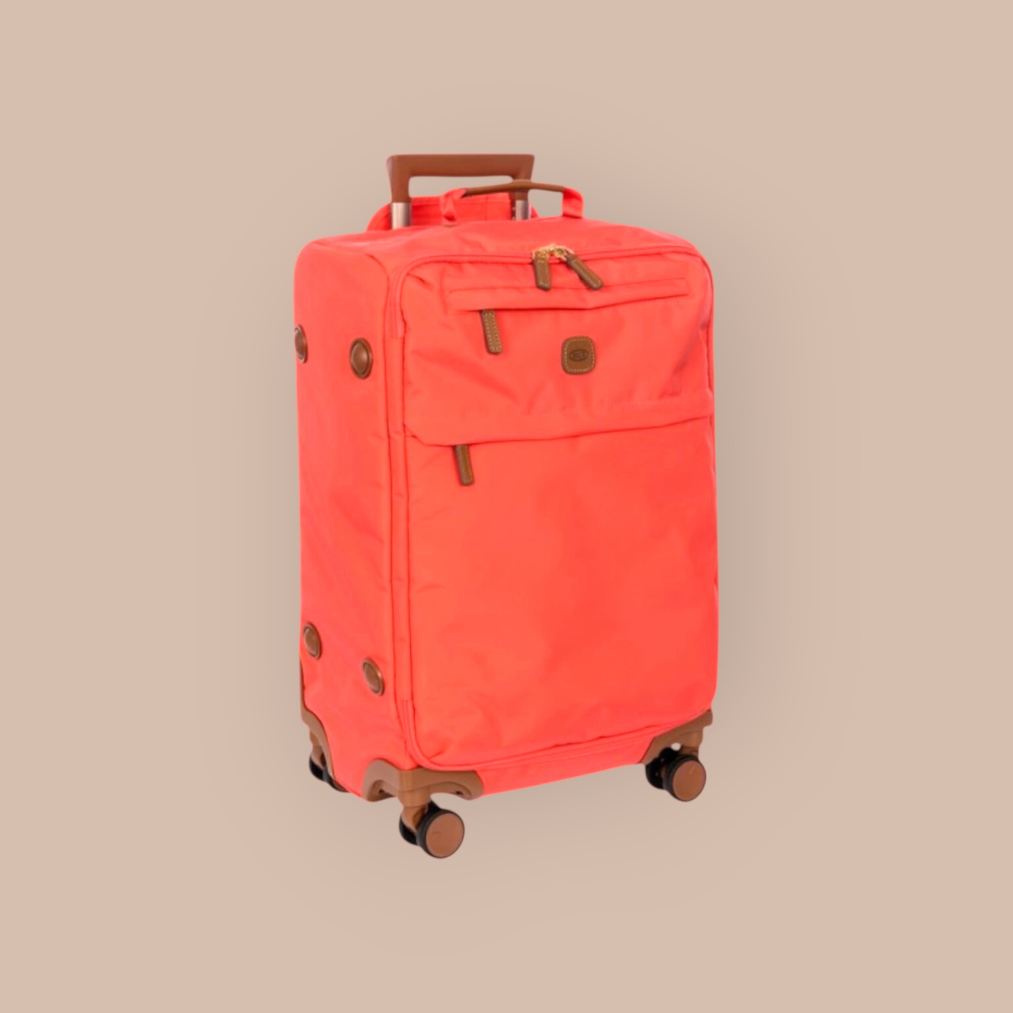 Bric’s Βαλίτσα Καμπίνας 55cm X-Travel Poppy Κοραλί