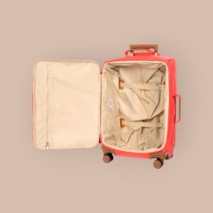 Bric’s Βαλίτσα Καμπίνας 55cm X-Travel Poppy Κοραλί