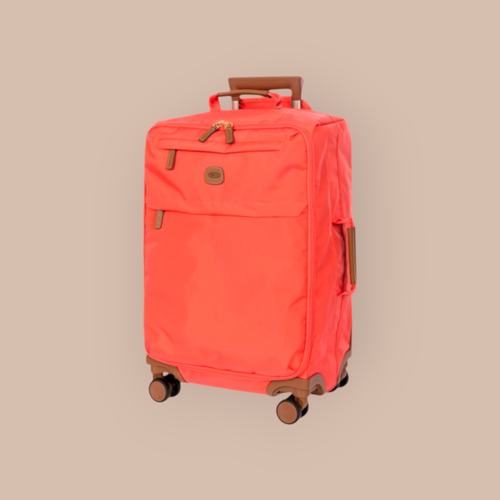 Bric’s Βαλίτσα Καμπίνας 55cm X-Travel Poppy Κοραλί