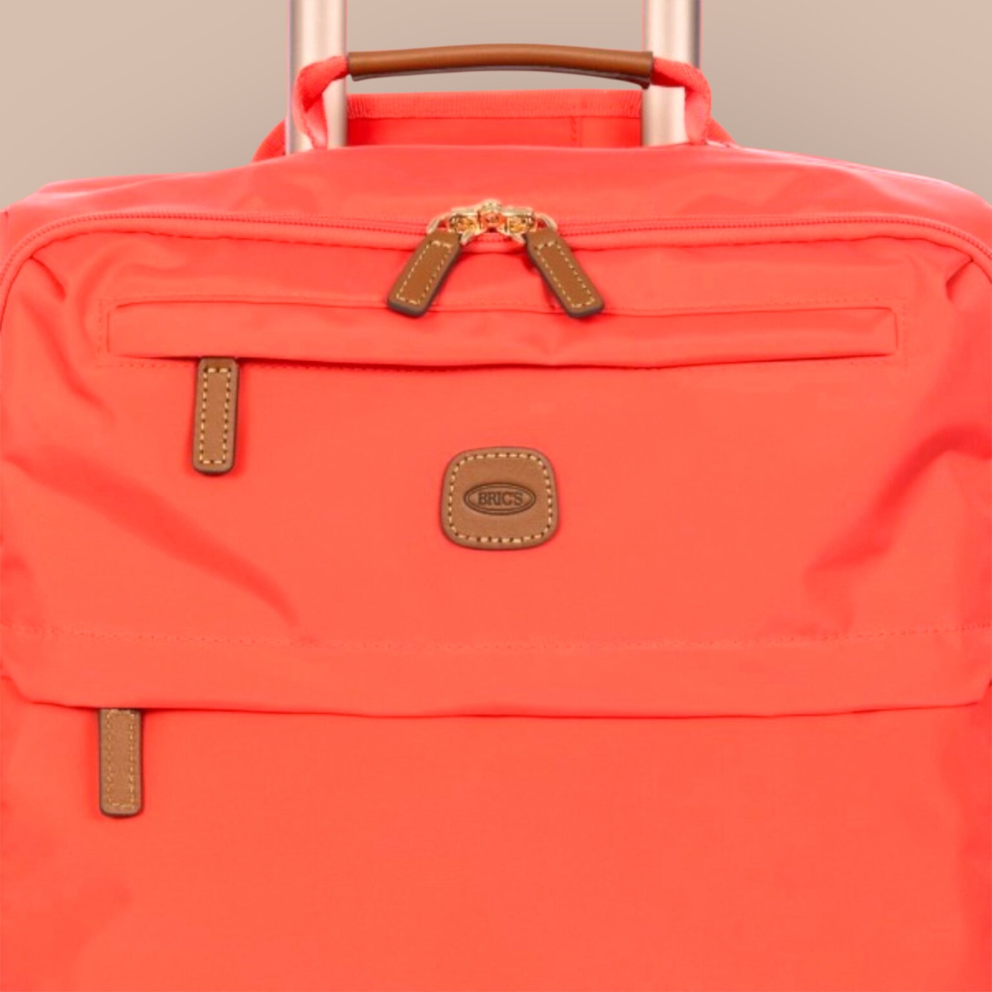 Bric’s Βαλίτσα Καμπίνας 55cm X-Travel Poppy Κοραλί