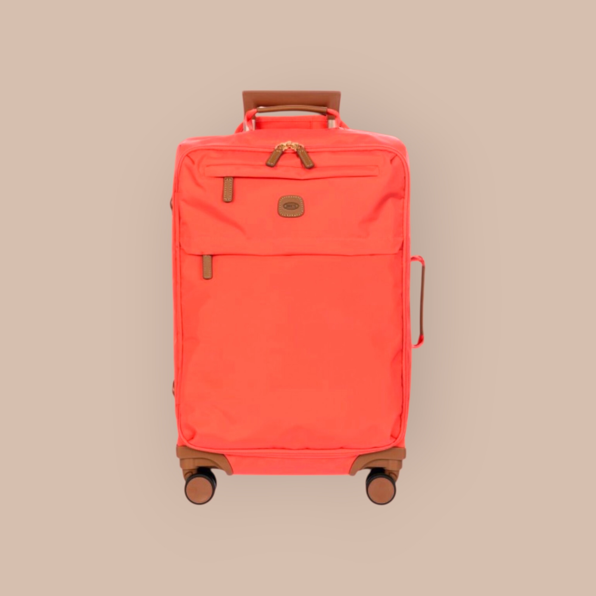 Bric’s Βαλίτσα Καμπίνας 55cm X-Travel Poppy Κοραλί