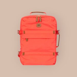 Bric’s Σακίδιο Ταξιδίου 22Lt X-Travel Poppy Κοραλί
