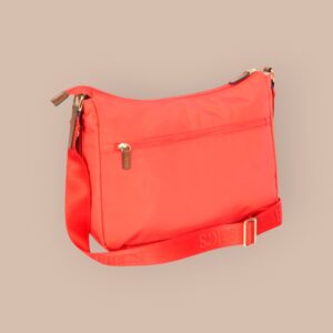 Bric’s Τσάντα Ώμου Γυναικεία X-Bag Poppy Κοραλί