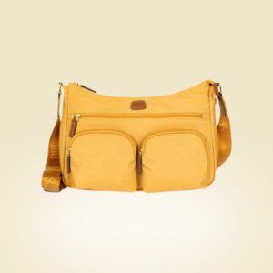Bric’s Τσάντα Ώμου X-Bag Honey Κίτρινη Γυναικεία