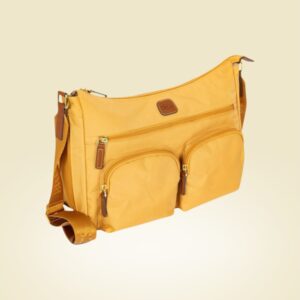 Bric’s Τσάντα Ώμου X-Bag Honey Κίτρινη Γυναικεία