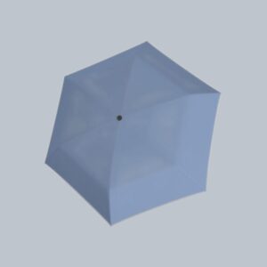 Knirps US.050 Ομπρέλα Τσέπης 115gr Μπλε Χειροκίνητη