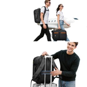 Matein Σακίδιο Πλάτης Καμπίνας 45L 17.3” 1746 Μαύρο
