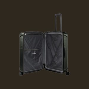 Travelite μεγάλη βαλίτσα Millennium L Pine Green 76cm 100L
