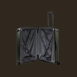 Travelite μεγάλη βαλίτσα Millennium L Pine Green 76cm 100L