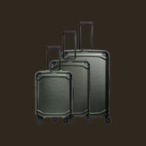 Travelite σετ βαλίτσες Millennium S/M/L Pine Green