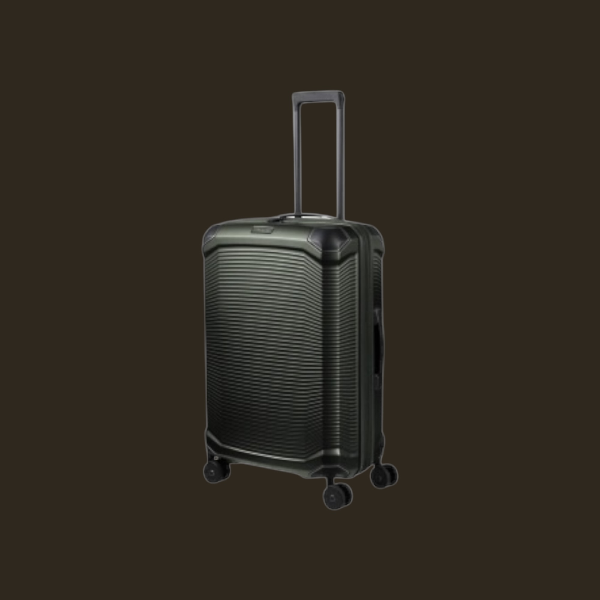 Travelite μεσαία βαλίτσα Millennium M Pine Green 67cm