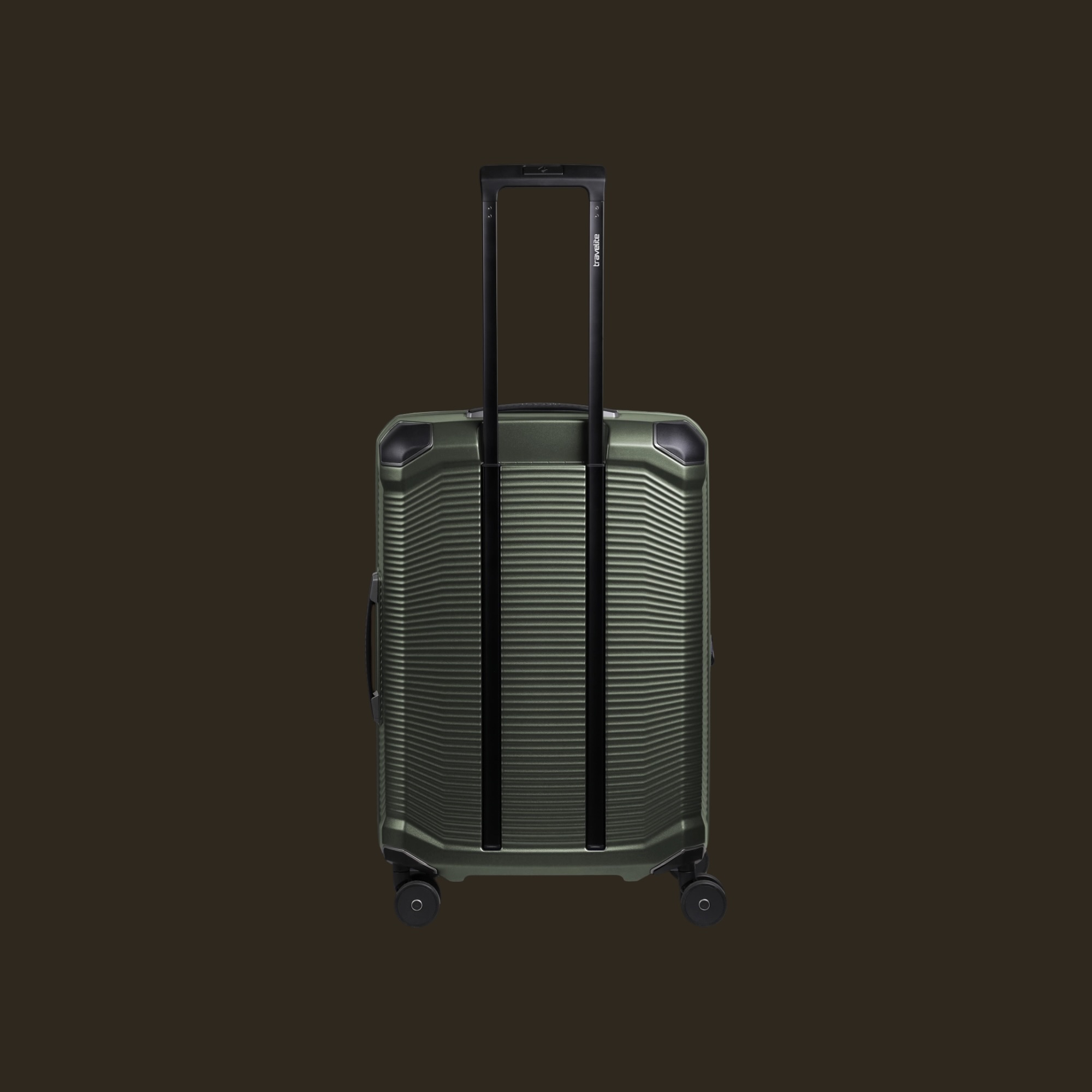 Travelite μεσαία βαλίτσα Millennium M Pine Green 67cm