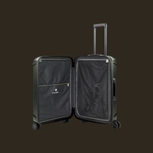 Travelite μεσαία βαλίτσα Millennium M Pine Green 67cm